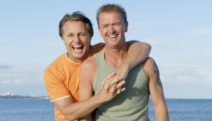 Middle Aged Gay Couple