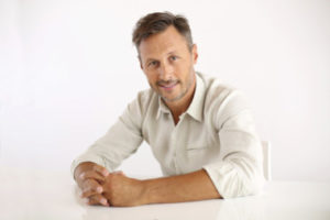 Confident middle-aged man